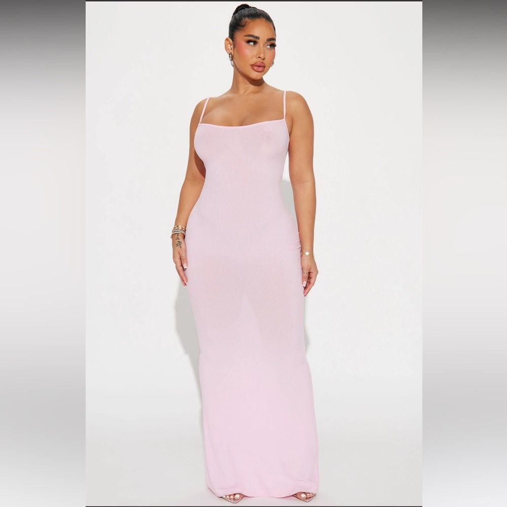 Micro Fitted Maxi Dress